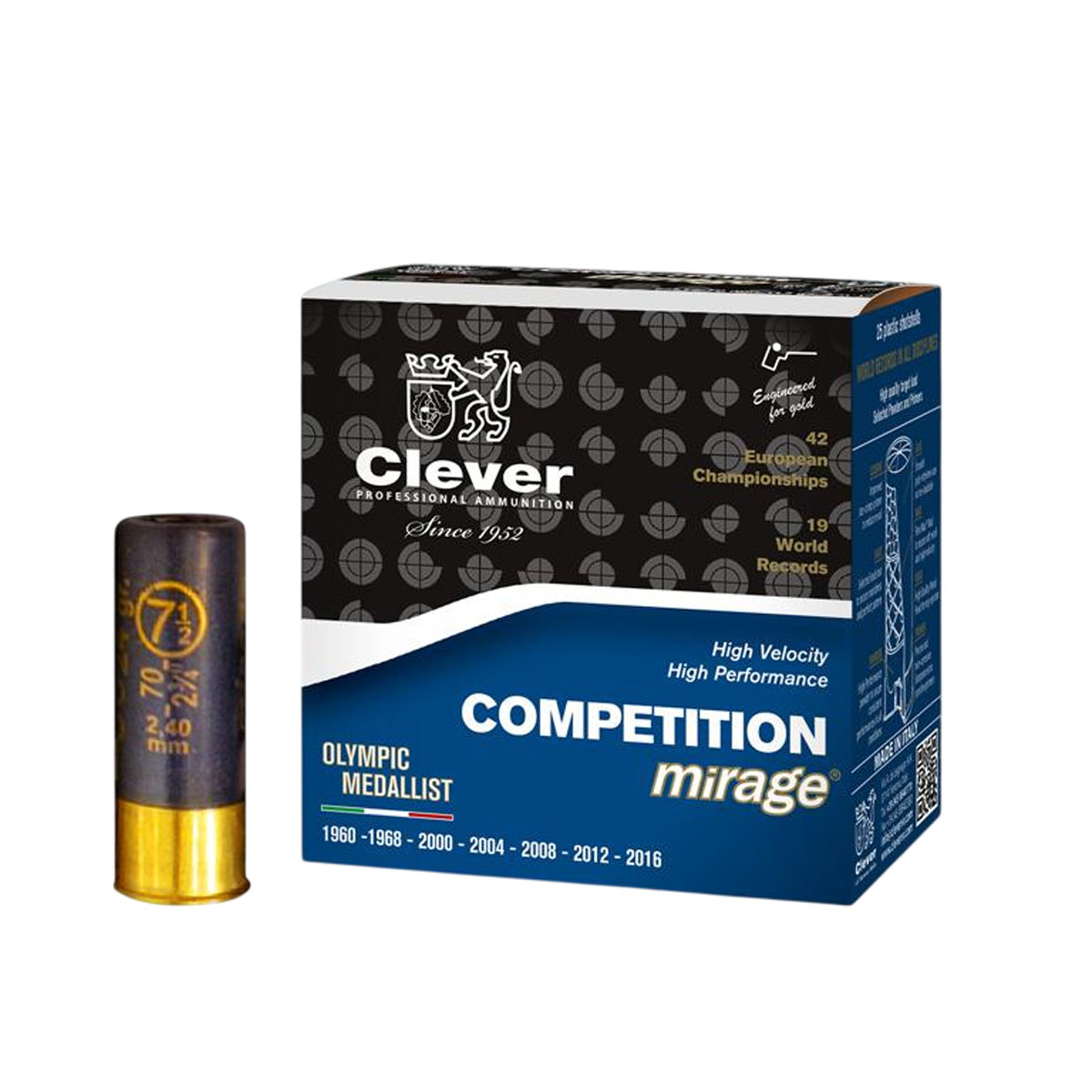 T2 Competition 12 Gauge 1oz #8 1250 FPS 25/Box