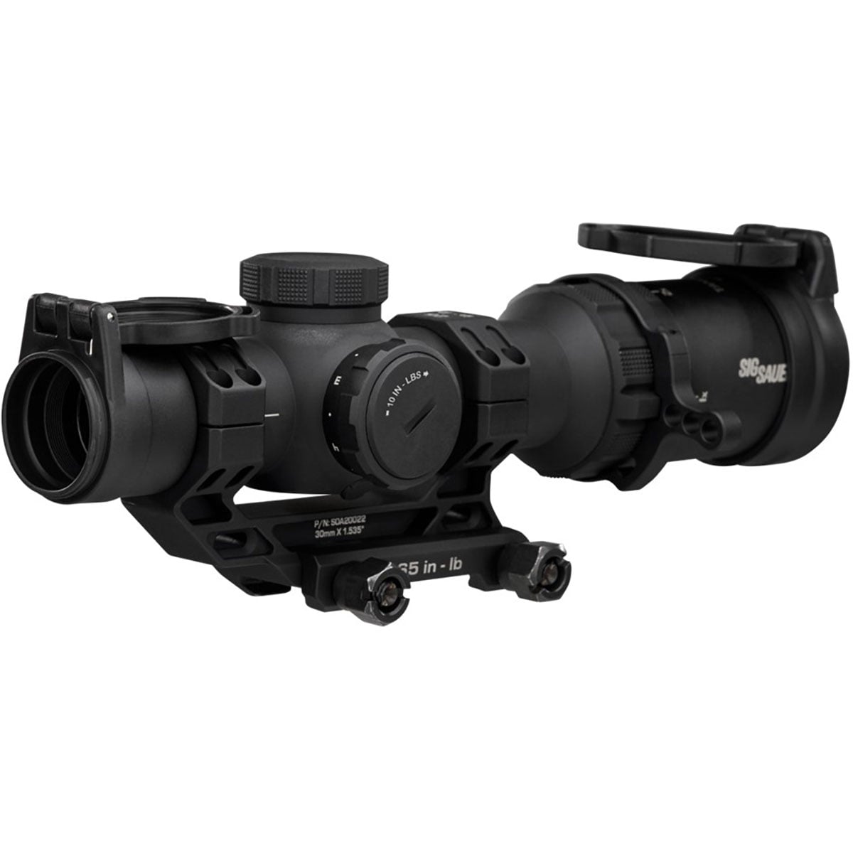 Tango-MSR Compact 1-6x24mm SFP Ill BDC-6 Reticle BLK w/Mount