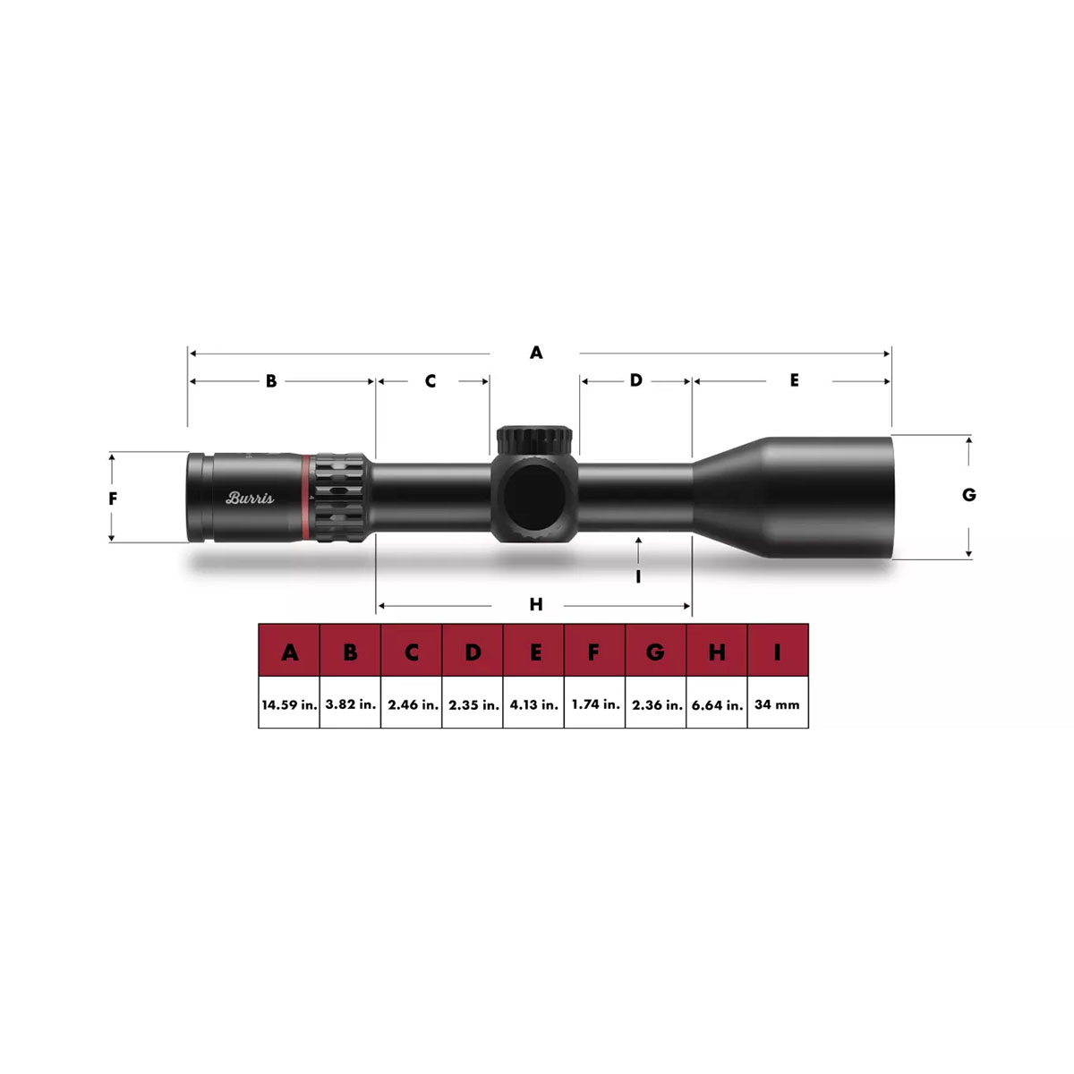 Eliminator 6 4-20x52mm SFP Ill X177 Eliminator 6 Reticle BLK - View 5