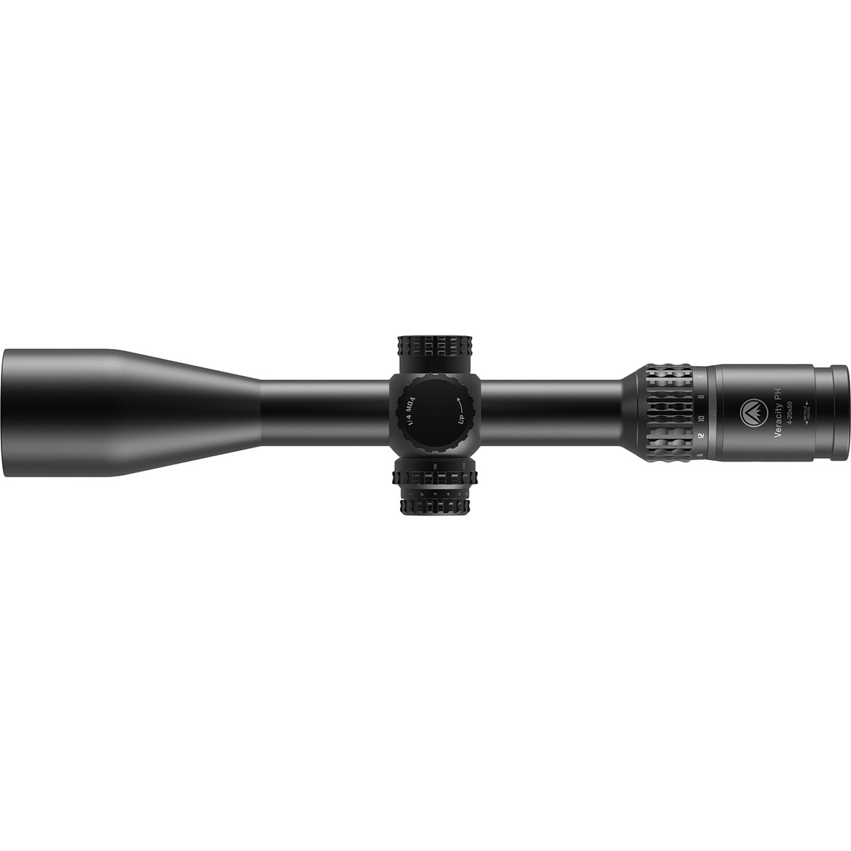 Veracity PH 4-20X50mm FFP Ill Rapid Cross MOA Reticle BLK - View 2