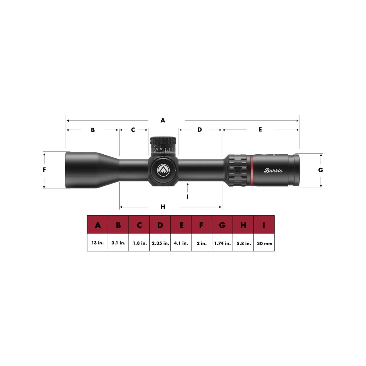Veracity PH 3-15X44mm FFP Ill Rapid Cross MOA Reticle Black - View 6