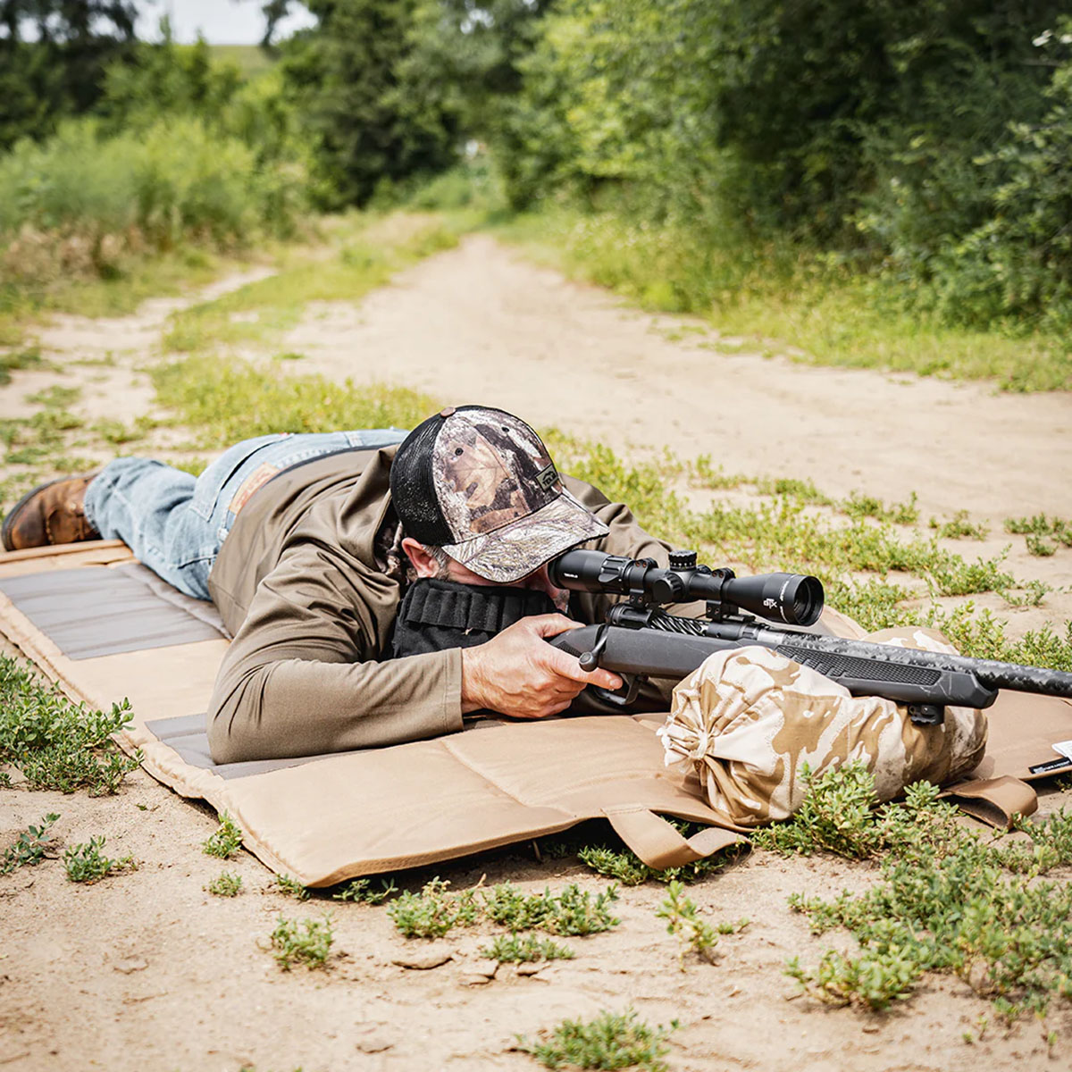 Tactical Competition Shooting Mat Coyote - View 5