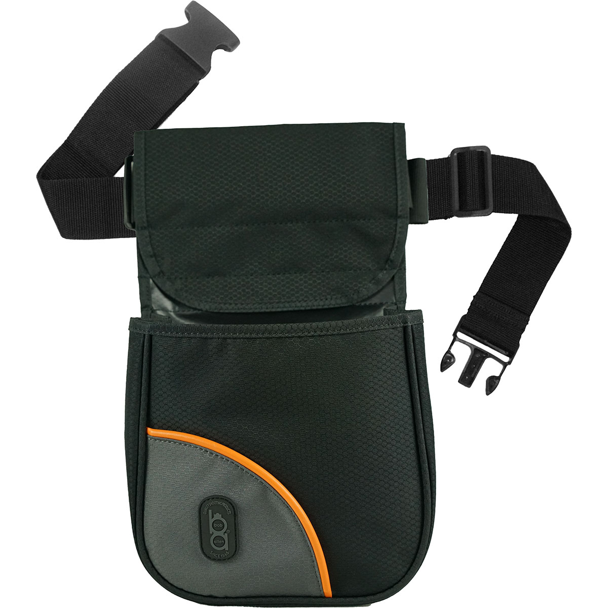 Club Series Divided Shell Pouch With Belt Green - View 3