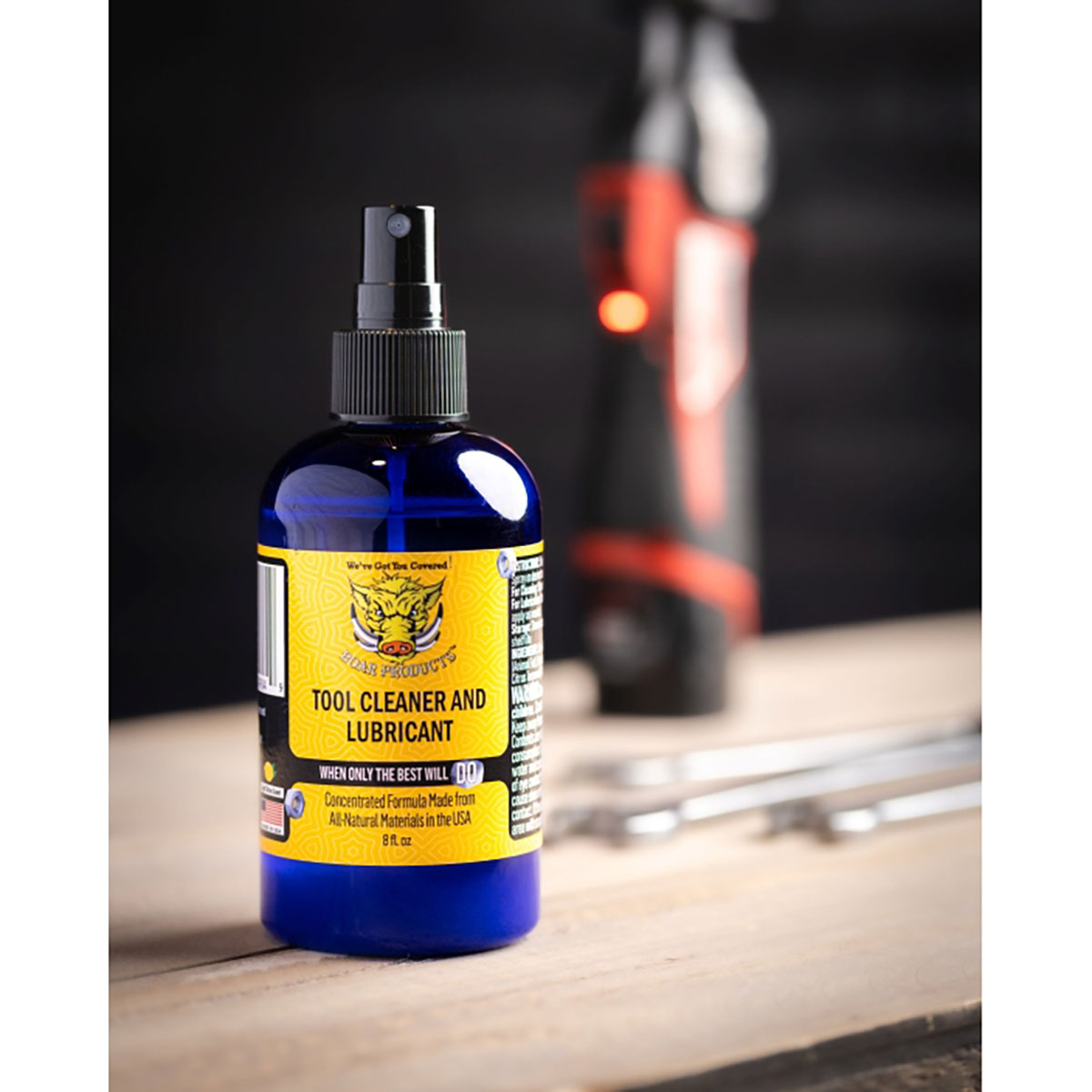Tool Cleaner and Lubricant, 8oz Spray Bottle - View 2