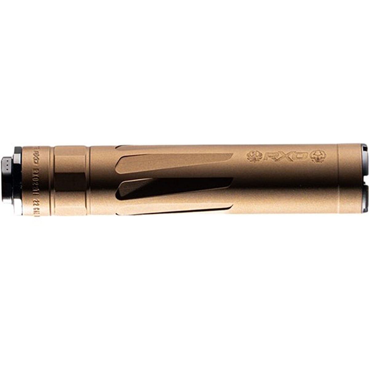 DEAD AIR ARMAMENT - RXD22TI 22LR/5.7 CALIBER RIFLE SUPPRESSOR W/RXD674 MUZZLE BRAKE - View 3