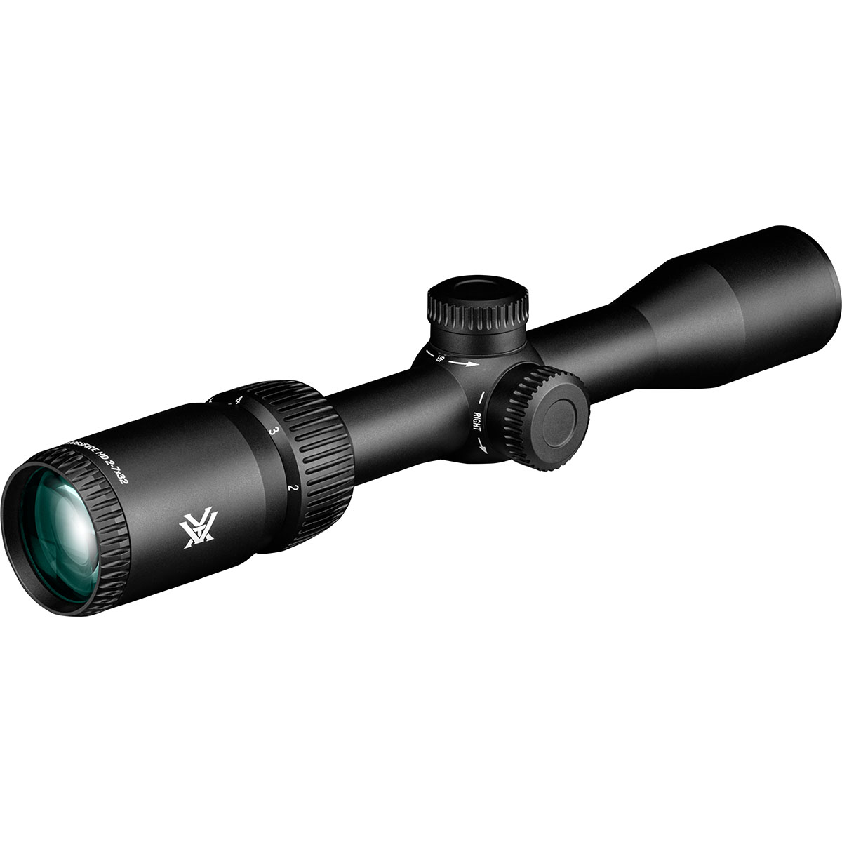Crossfire HD Rimfire 2-7x32mm SFP V-Plex MOA Black - View 2