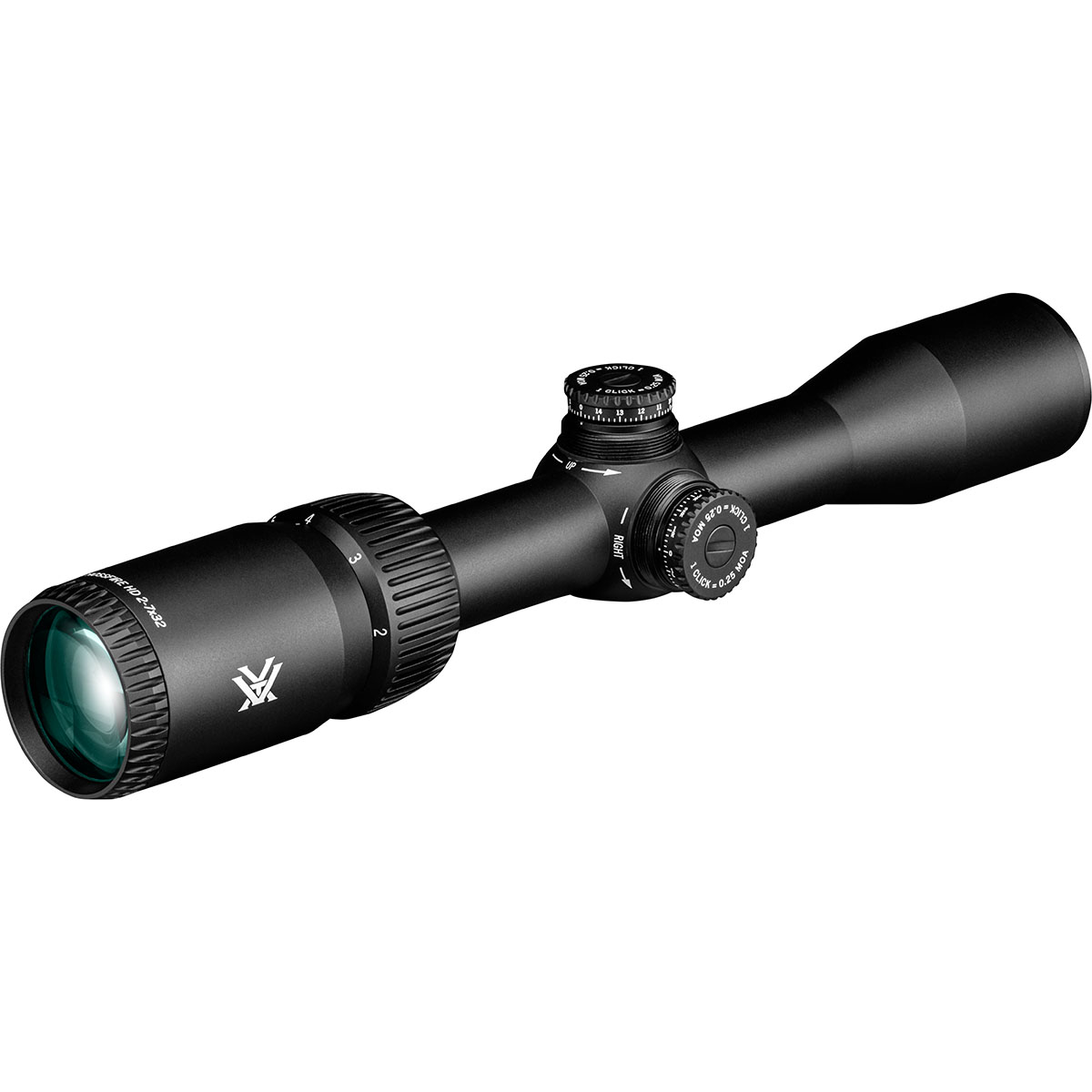 Crossfire HD Rimfire 2-7x32mm SFP V-Plex MOA Black - View 5