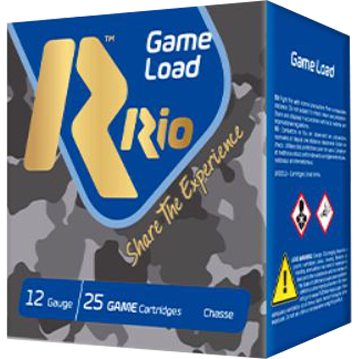 Game Load 12 Gauge 2-3/4" 1-1/16 Oz #8 Shot 25/Box
