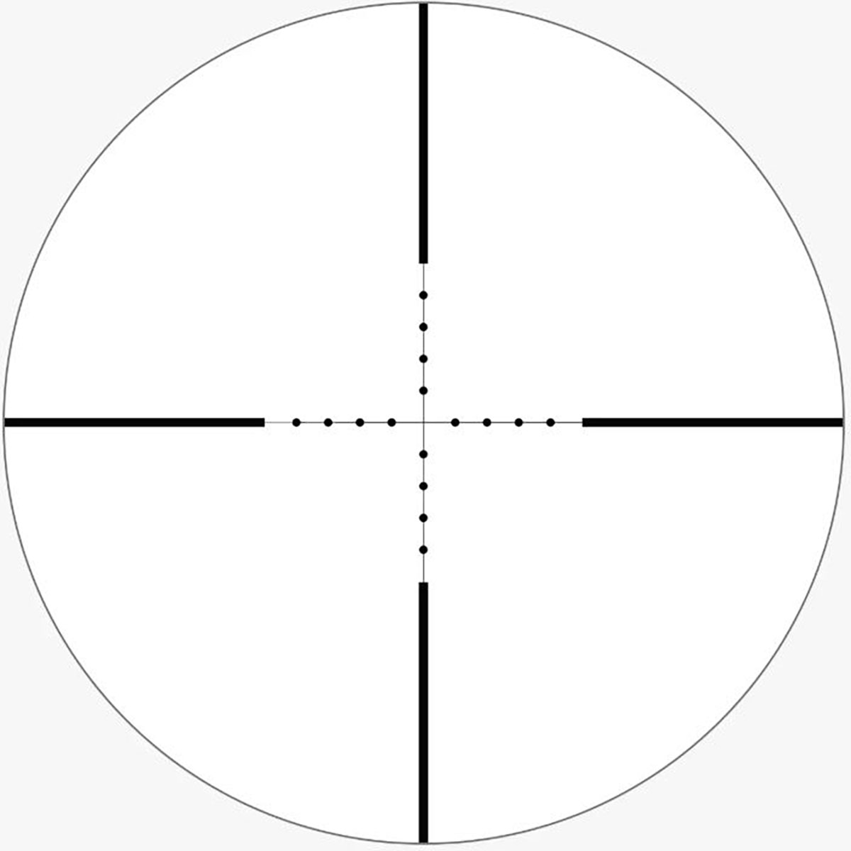 Talos 3-12x40mm SFP Mil-Dot Reticle Black - View 4