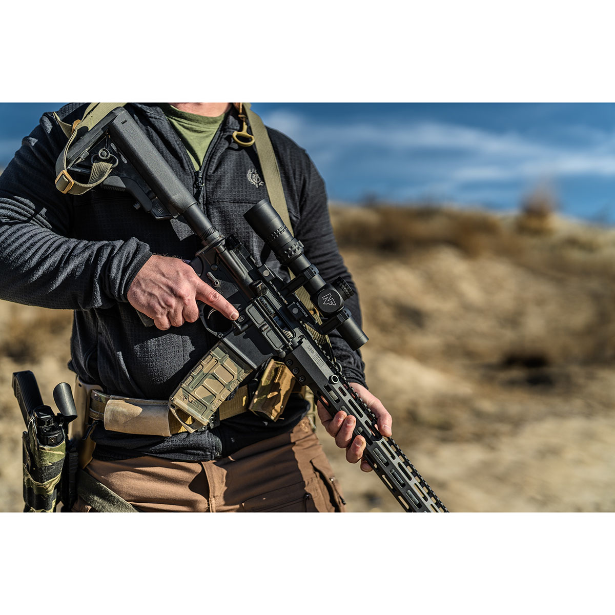 NIGHTFORCE - NX6 1-6X24MM SFP ILLUMINATED RIFLE SCOPES - View 6