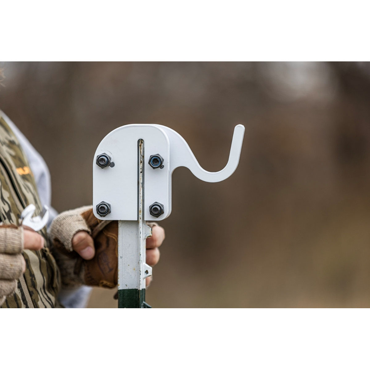 T-Post Target Hook 3/8" AR500 Steel - View 2