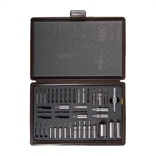 Handgun Master Facing/Chamfering Combo Set With Steel Pilots