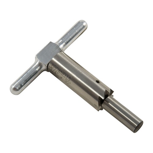 BROWNELLS - 90 DEGREE MUZZLE FACING CUTTER & STEEL PILOT