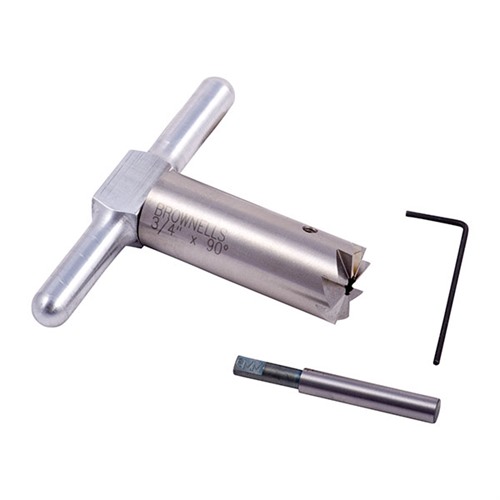 BROWNELLS - 90 DEGREE MUZZLE FACING CUTTER & STEEL PILOT - View 2
