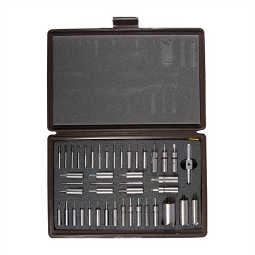 Rifle/Handgun Master Facing/Chamfering Set W/Steel Pilots - View 2
