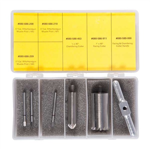 17 Caliber Master Chamfering & Facing Combo Set