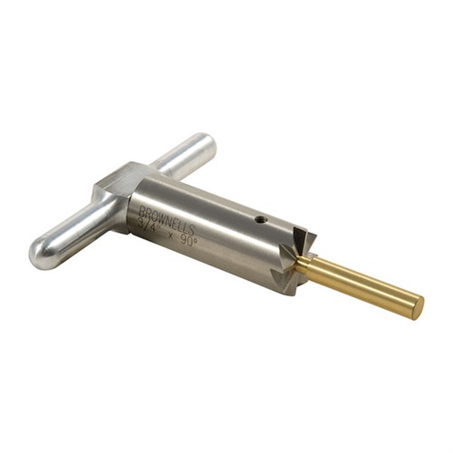 BROWNELLS - 90 DEGREE MUZZLE FACING CUTTER & BRASS PILOT - View 2