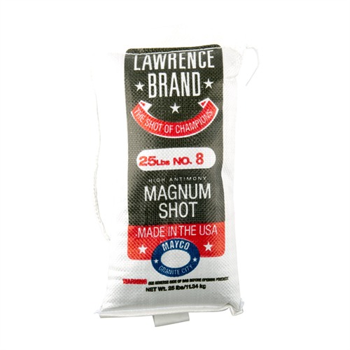 LAWRENCE BRAND SHOT - LAWRENCE BRAND LEAD SHOT - View 2