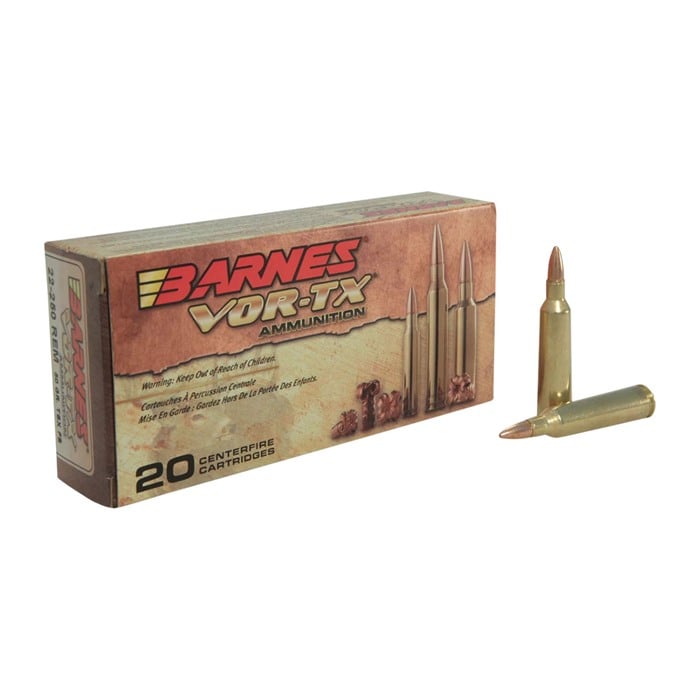 VOR-TX 22-250 Remington 50gr TSX Flat Base 20/Box