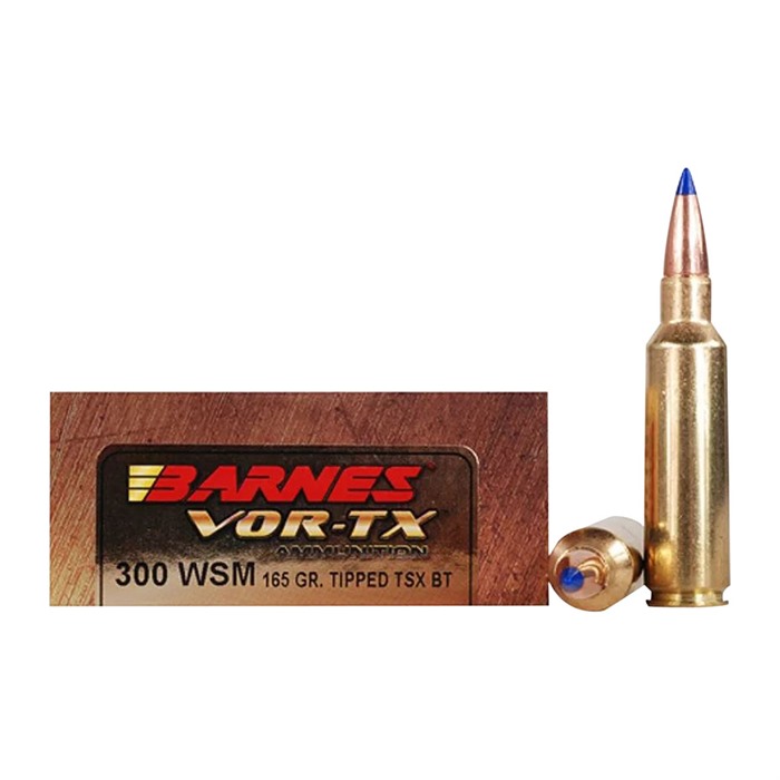 BARNES BULLETS - BARNES VOR-TX 300 WINCHESTER SHORT MAGNUM (WSM) AMMO