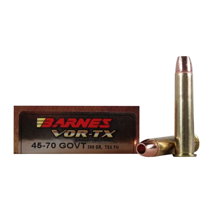 VOR-TX 45-70 Government 300gr TSX Flat Nose 20/Box