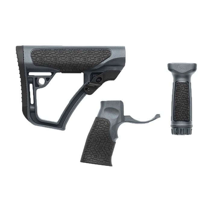 AR-15 Furniture Set Tornado Gray - View 3