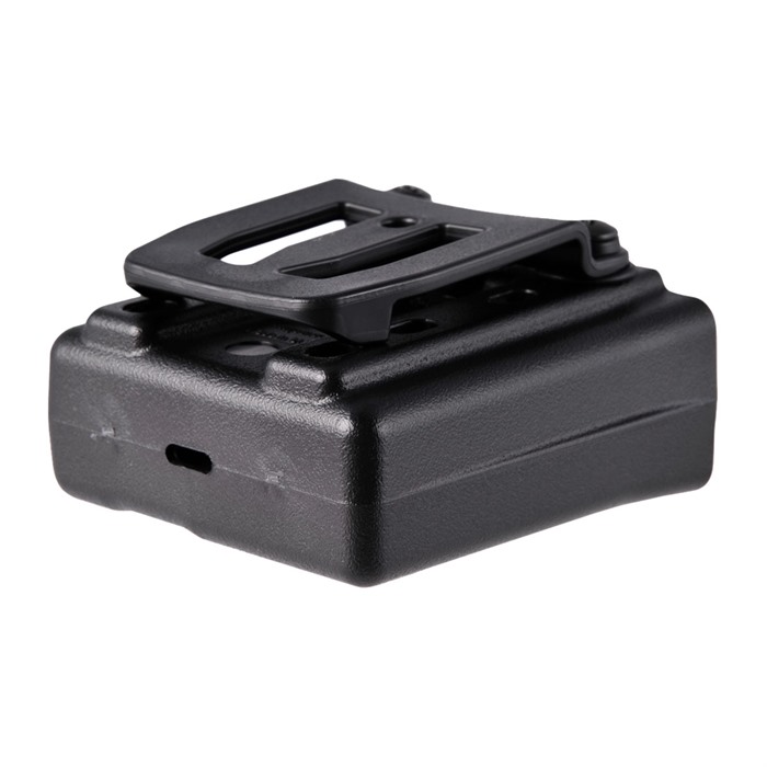 AR-15 Lictor Single Magazine Carrier with Belt Clip Black - View 2