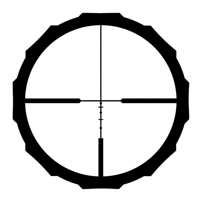 Brushline Rimfire 3-9x40mm SFP BDC Rimfire Black