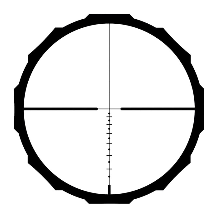 CRIMSON TRACE CORPORATION - HARDLINE 4-12X40MM SFP RIFLE SCOPE - View 6