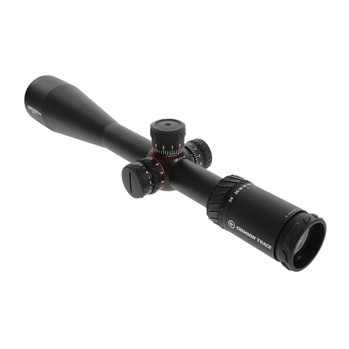 Hardline Pro 6-24x50mm SFP Illuminated MR1-MOA Reticle Black