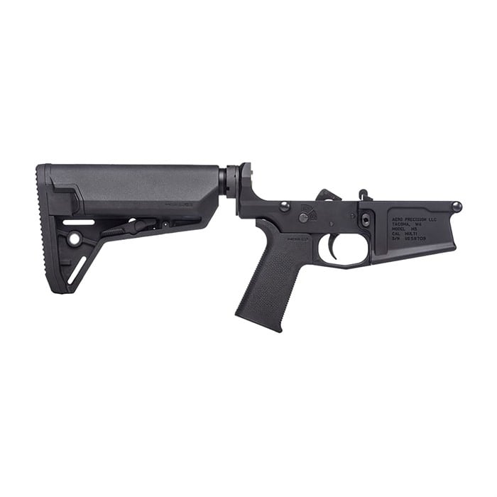 M5 Comp Lower W/MOE SL Grip & SL-S Carb Stk for AR .308  Blk
