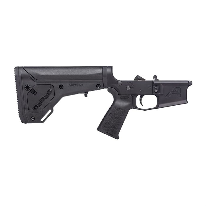 M4E1 Comp Lower W/MOE Grip & UBR GEN 2 Stock for AR-15 Blk