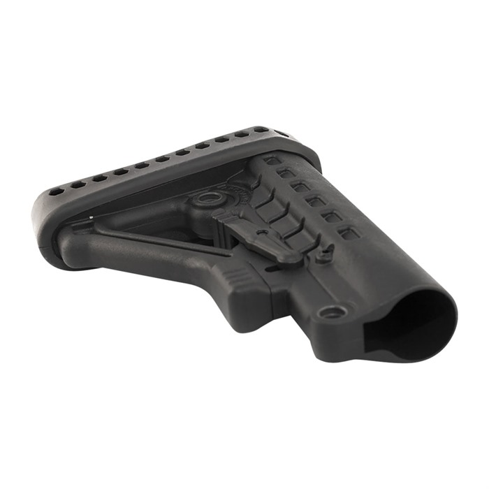AR Heavy Duty Commercial Buttstock Polymer Black - View 2