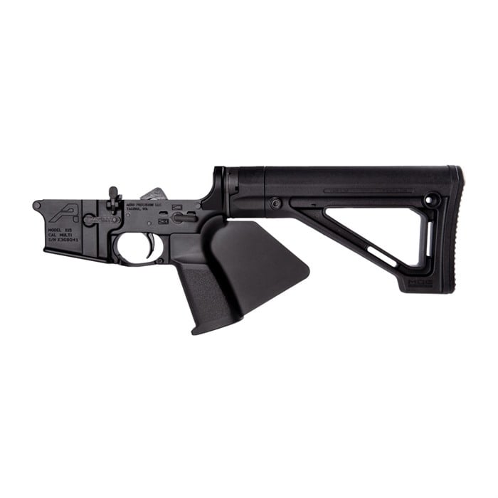 Featureless Comp Lower w/Magpul Fixed Car Stock for AR15 Blk - View 4