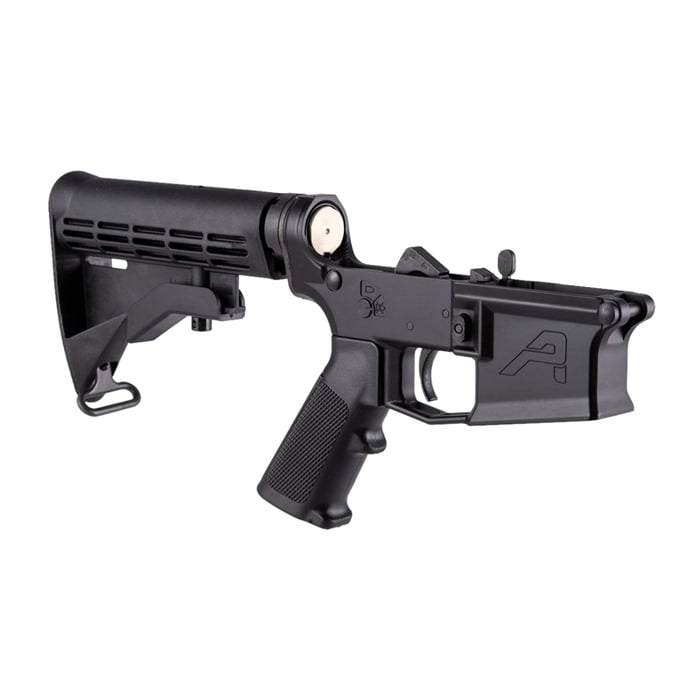 M4E1 Comp Lower Receiver w/ A2 Grip & M4 Stock for AR-15 Blk - View 3