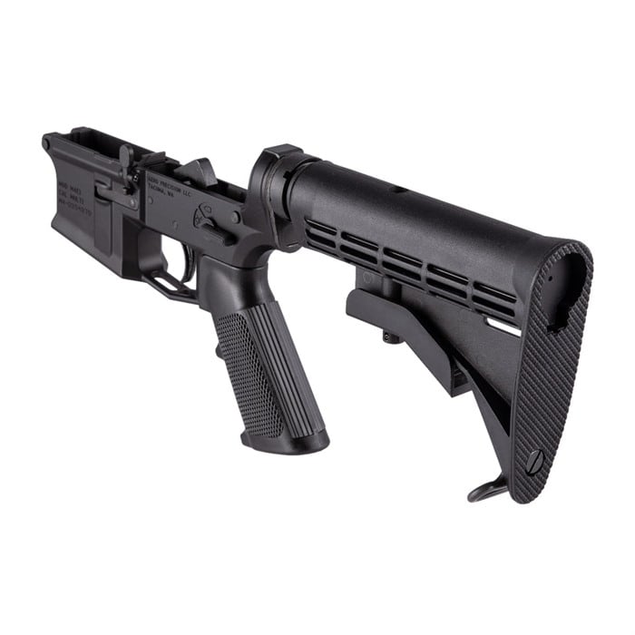 M4E1 Comp Lower Receiver w/ A2 Grip & M4 Stock for AR-15 Blk - View 5