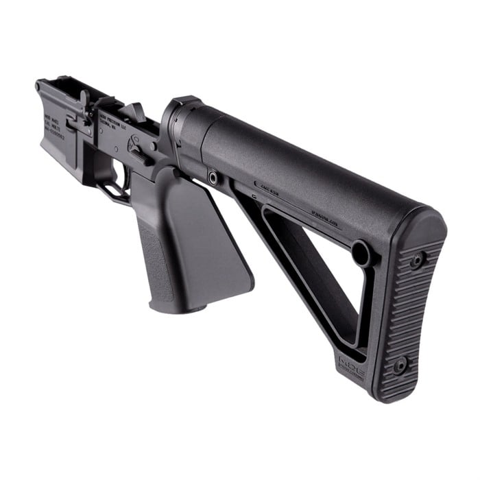 M4E1 Featureless Comp Lower w/Fixed Carb Stock for AR-15 Blk - View 4