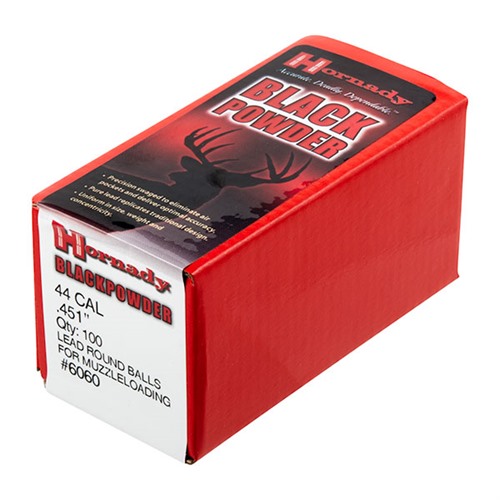 HORNADY - ROUND BALLS  44 CALIBER MUZZLELOADING BULLETS - View 3