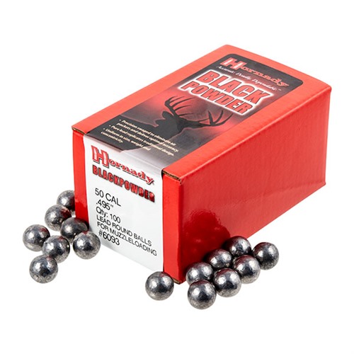 HORNADY - ROUND BALLS 50 CALIBER MUZZLELOADING BULLETS - View 3