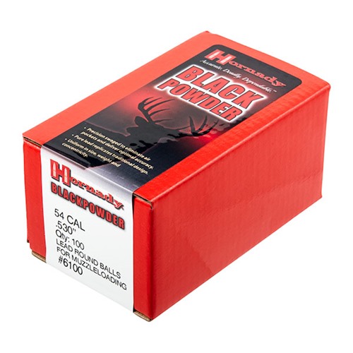 HORNADY - ROUND BALLS 54 CALIBER MUZZLELOADING BULLETS