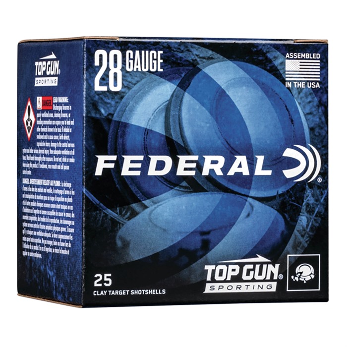Top Gun 28 Gauge 2-3/4" 3/4oz #8 Shot 25/Box