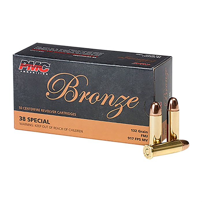 PMC AMMUNITION, INC. - BRONZE 38 SPECIAL HANDGUN AMMO