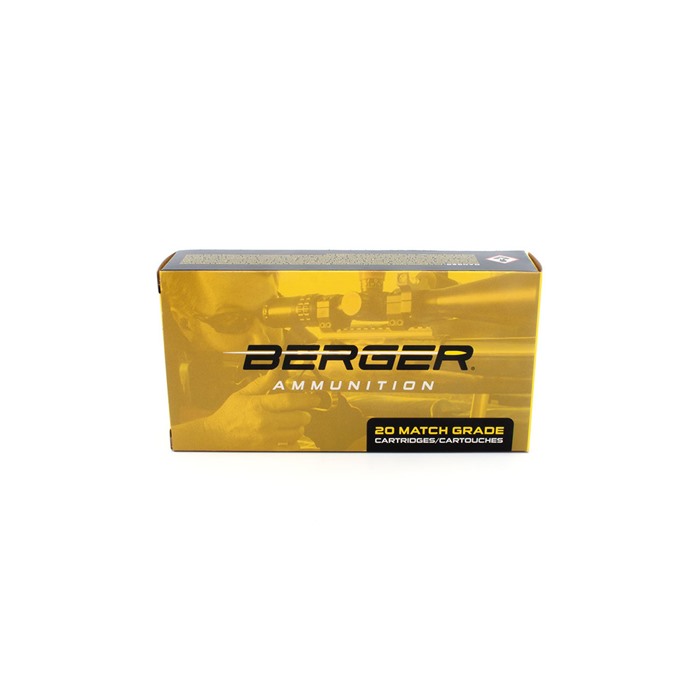 BERGER BULLETS - MATCH GRADE TARGET 6MM CREEDMOOR AMMO - View 5