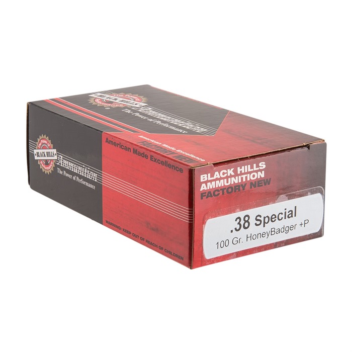 BLACK HILLS AMMUNITION - HONEYBADGER 38 SPECIAL +P AMMO - View 4