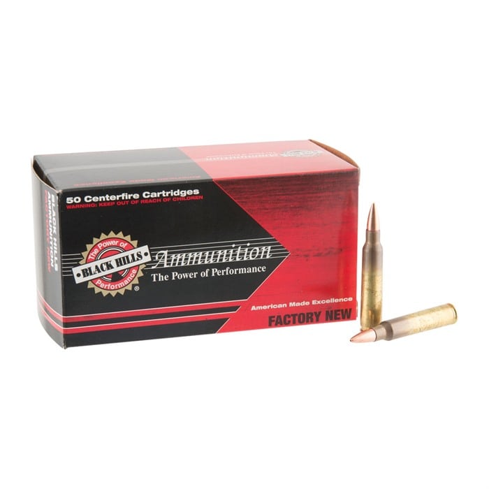 BLACK HILLS AMMUNITION - NEW RIFLE 5.56X45 NATO BARNES TSX FLAT BASE RIFLE AMMO
