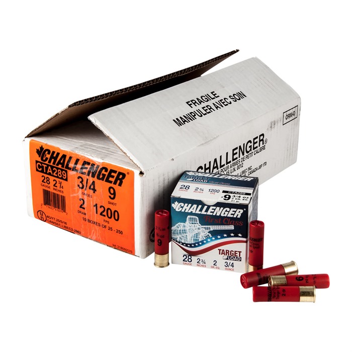 First Class Target Load 28 Gauge 3/4oz #9 Shot 250/Case - View 3