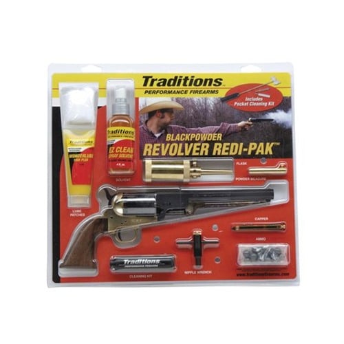 Traditions 1851 Navy Redi-Pack .44Cal 7.5" Octagonal Barrel