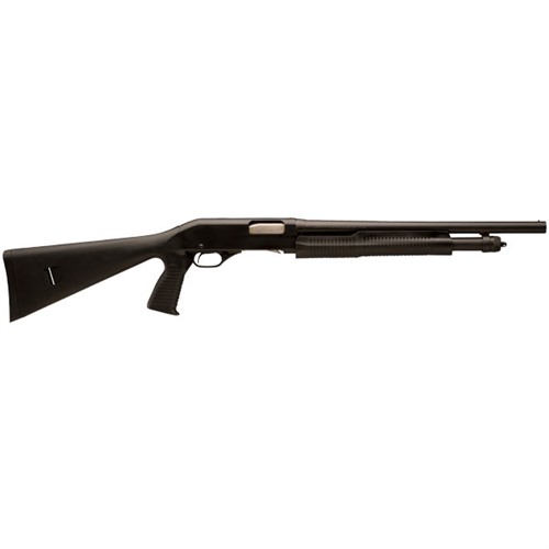 Stevens 320 Security Pump 12ga 18.5"  Pistol Grip
