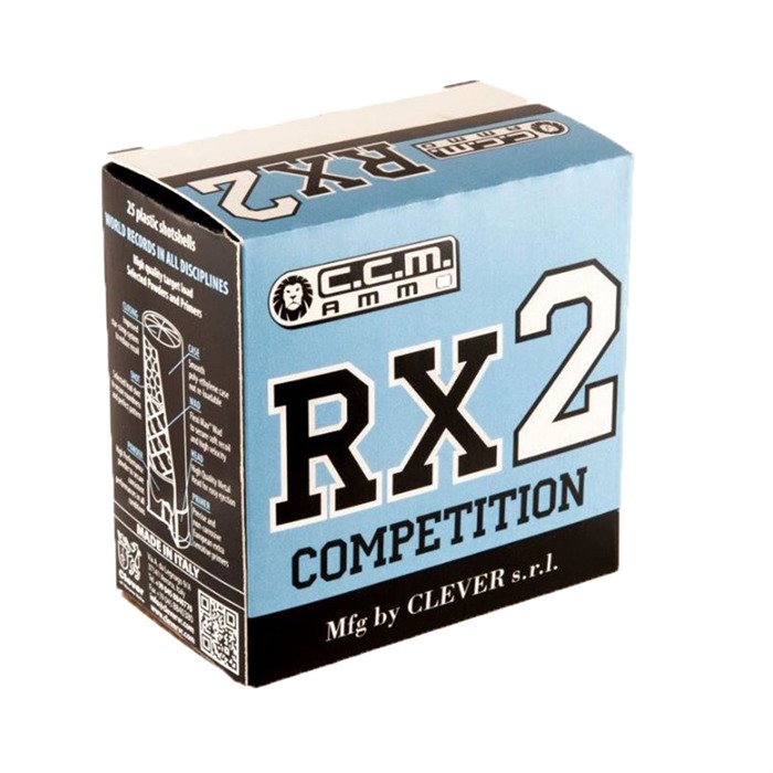 RX 2 Competition 12GA 2-3/4" 1oz #7.5 Shot 250/Case