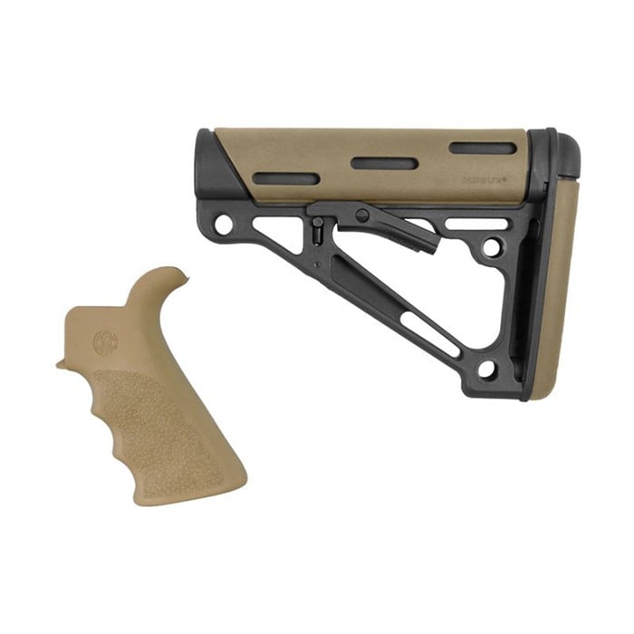 HOGUE - AR-15 FINGER GROOVE GRIP W/COLLAPSIBLE COMMERCIAL BUTTSTOCK - View 6